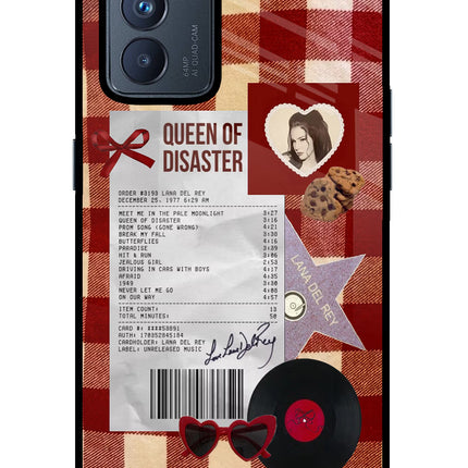 Queen of Disaster Oppo Reno6 Pro 5G Glass Case