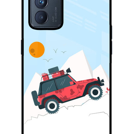 Mountain Trail Beast Oppo Reno6 Pro 5G Glass Case