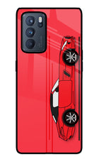 Red Velocity Oppo Reno6 Pro 5G Glass Case