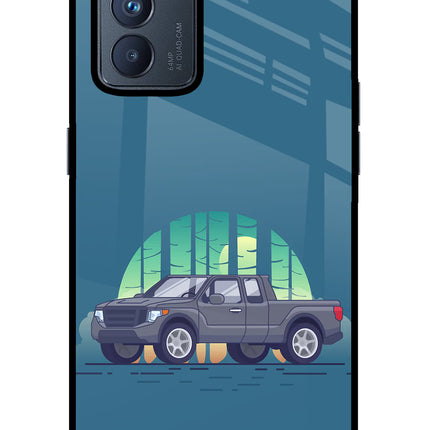 Retro Garage Vibe Oppo Reno6 Pro 5G Glass Case