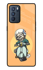 Undead Biker Oppo Reno6 Pro 5G Glass Case