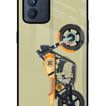 Vertical Speedster Oppo Reno6 Pro 5G Glass Case