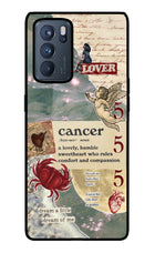 Cancer Zodiac Oppo Reno6 Pro 5G Glass Case