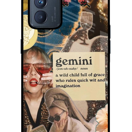 Gemini Zodiac Oppo Reno6 Pro 5G Glass Case