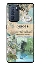 Pisces Zodiac Oppo Reno6 Pro 5G Glass Case