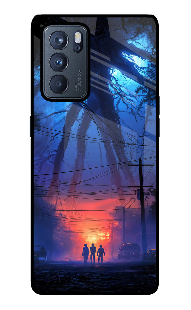 Ordinary Things Shadow Oppo Reno6 Pro 5G Glass Case