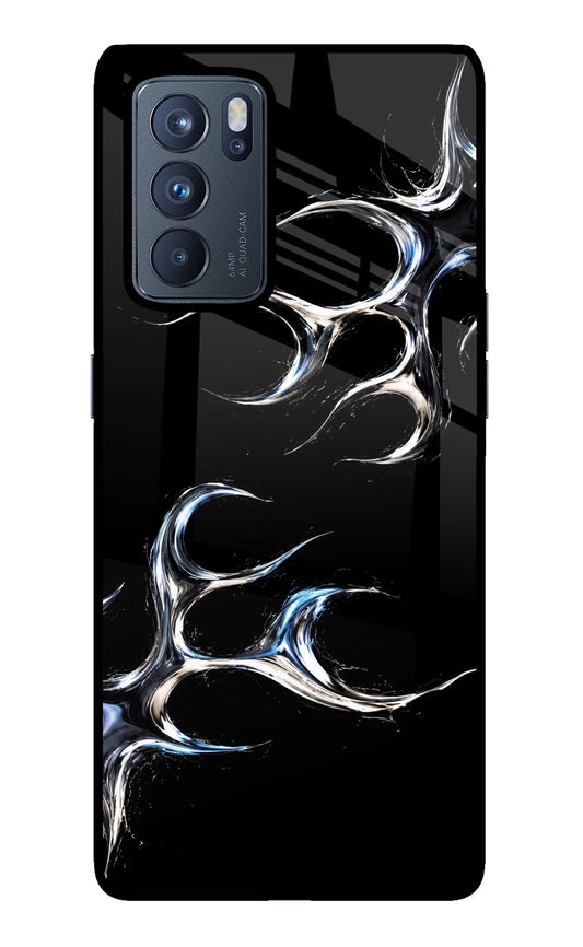 Chrome Tribal Oppo Reno6 Pro 5G Glass Case