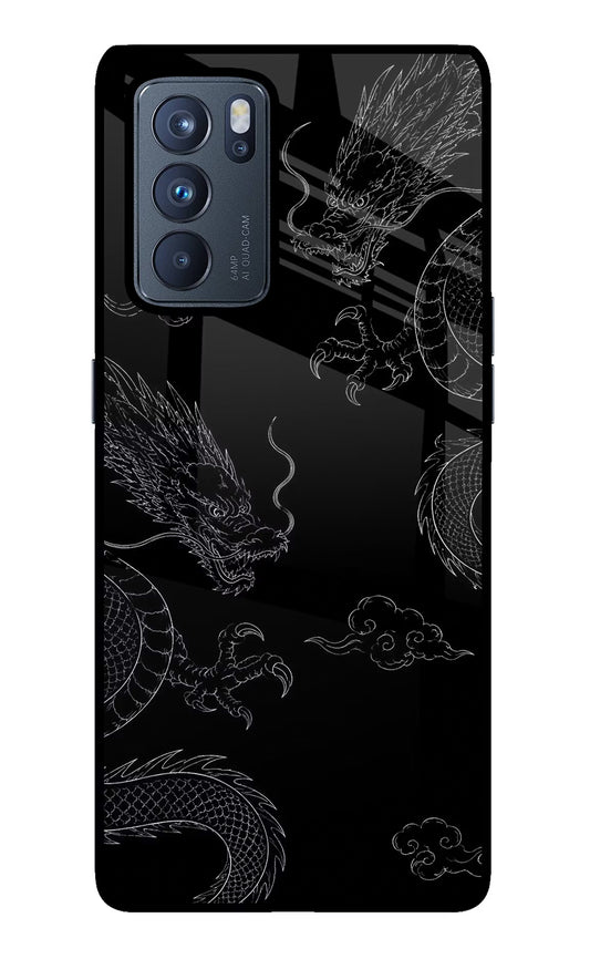 Twin Dragons Oppo Reno6 Pro 5G Glass Case