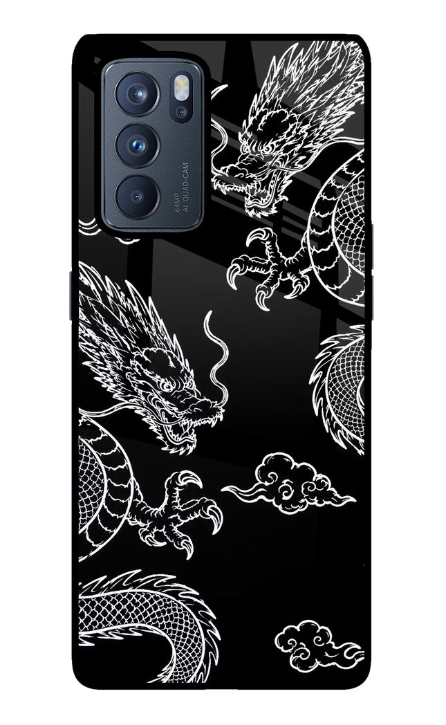 Twin Dragons Oppo Reno6 Pro 5G Glass Case