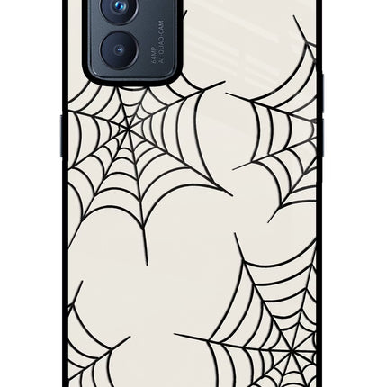Spider Web Oppo Reno6 Pro 5G Glass Case