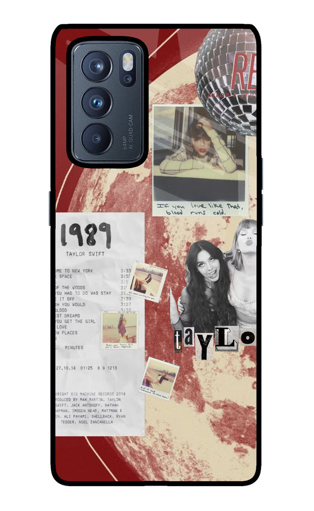 Taylor Swift Oppo Reno6 Pro 5G Glass Case