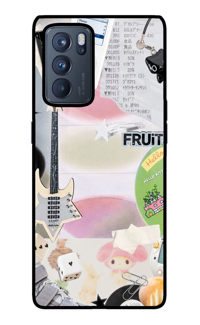 Softcore case Oppo Reno6 Pro 5G Glass Case
