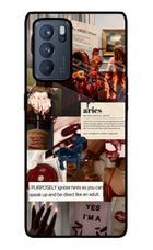 Zodiac Aries Oppo Reno6 Pro 5G Glass Case