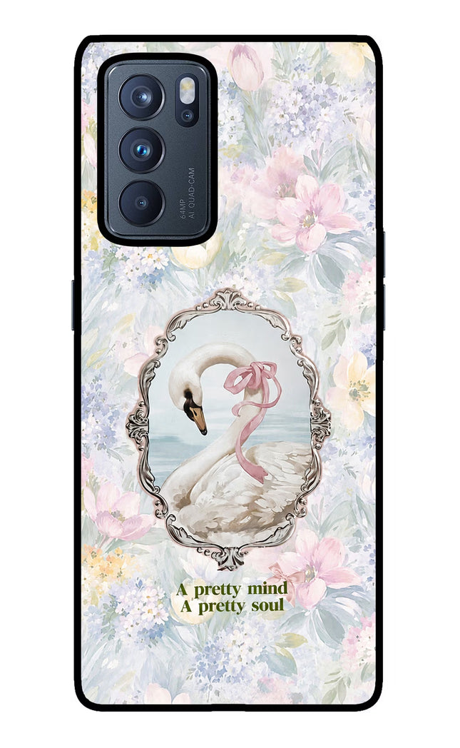 Pretty Mind Pretty Soul Oppo Reno6 Pro 5G Glass Case