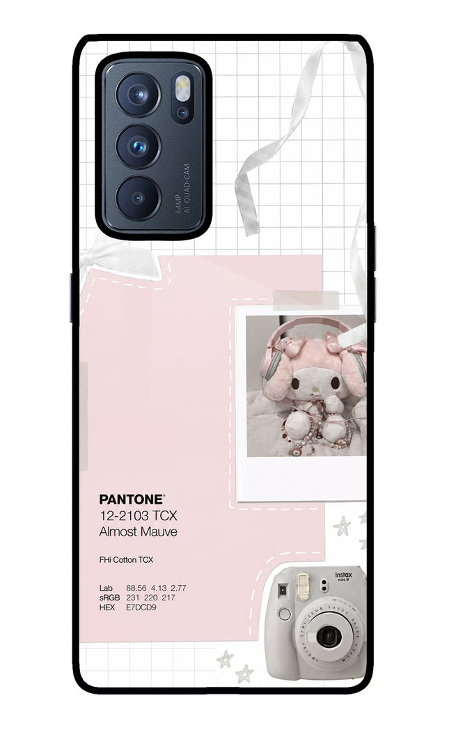 Pantone Asthetic Oppo Reno6 Pro 5G Glass Case