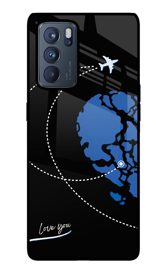 Love Orbit Oppo Reno6 Pro 5G Glass Case