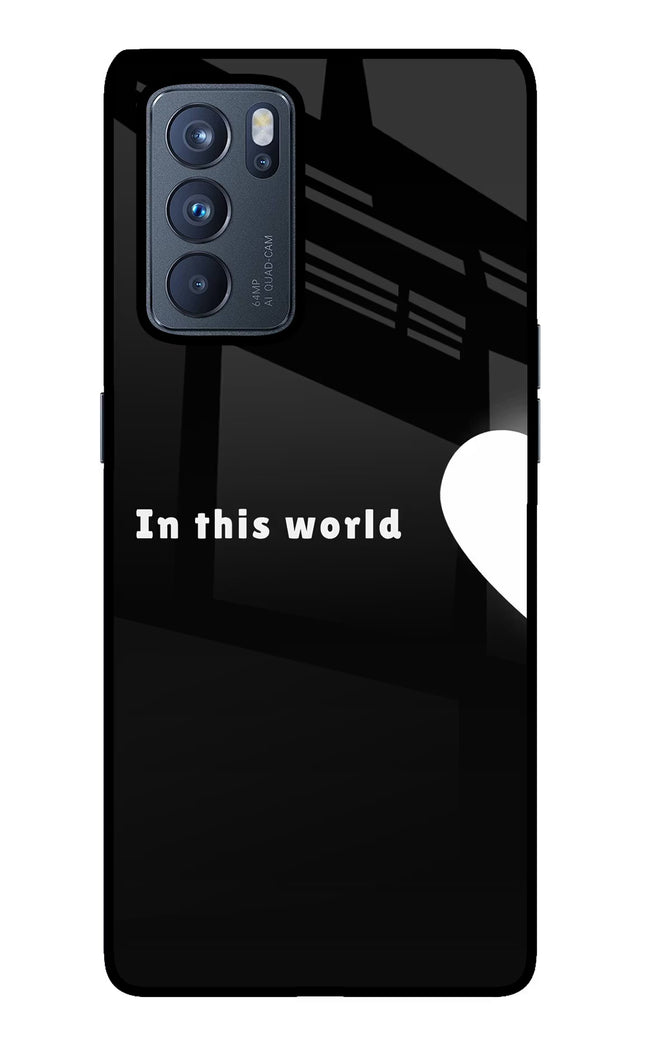This World Oppo Reno6 Pro 5G Glass Case