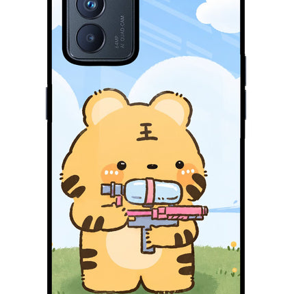 Tiger Treat Oppo Reno6 Pro 5G Glass Case