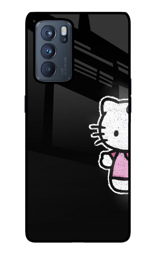 Kitty Charm Oppo Reno6 Pro 5G Glass Case