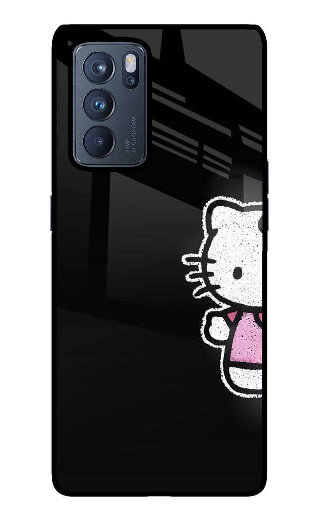 Kitty Charm Oppo Reno6 Pro 5G Glass Case