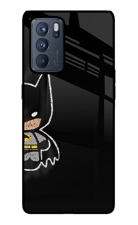 Bat Kitty Oppo Reno6 Pro 5G Glass Case