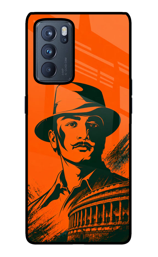 Bhagat Singh Legacy Oppo Reno6 Pro 5G Glass Case