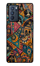 Folk Print Oppo Reno6 Pro 5G Glass Case