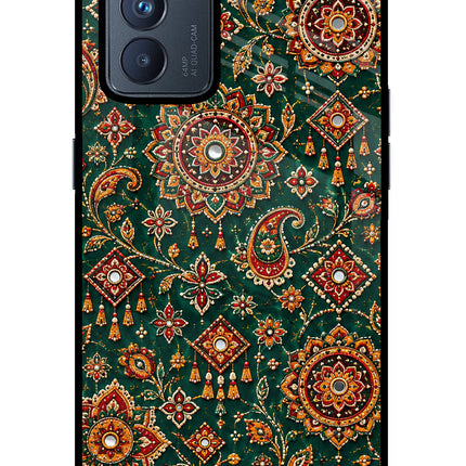 Green Pataka Oppo Reno6 Pro 5G Glass Case