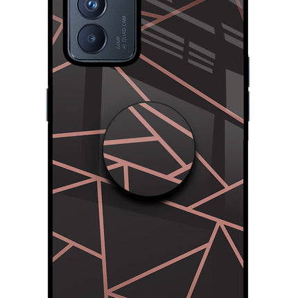 Geometric Pattern Oppo Reno6 Pro 5G Pop Case by Casekaro