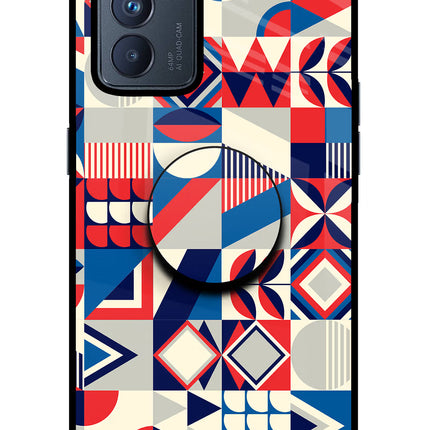 Colorful Pattern Oppo Reno6 Pro 5G Pop Case by Casekaro