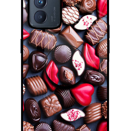 Chocolates Oppo Reno6 Pro 5G Glass Case