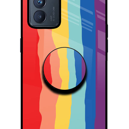 Rainbow Oppo Reno6 Pro 5G Pop Case by Casekaro