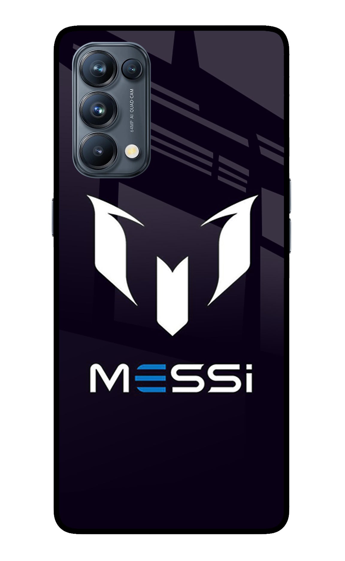 Messi Logo Oppo Reno5 Pro 5G Back Cover