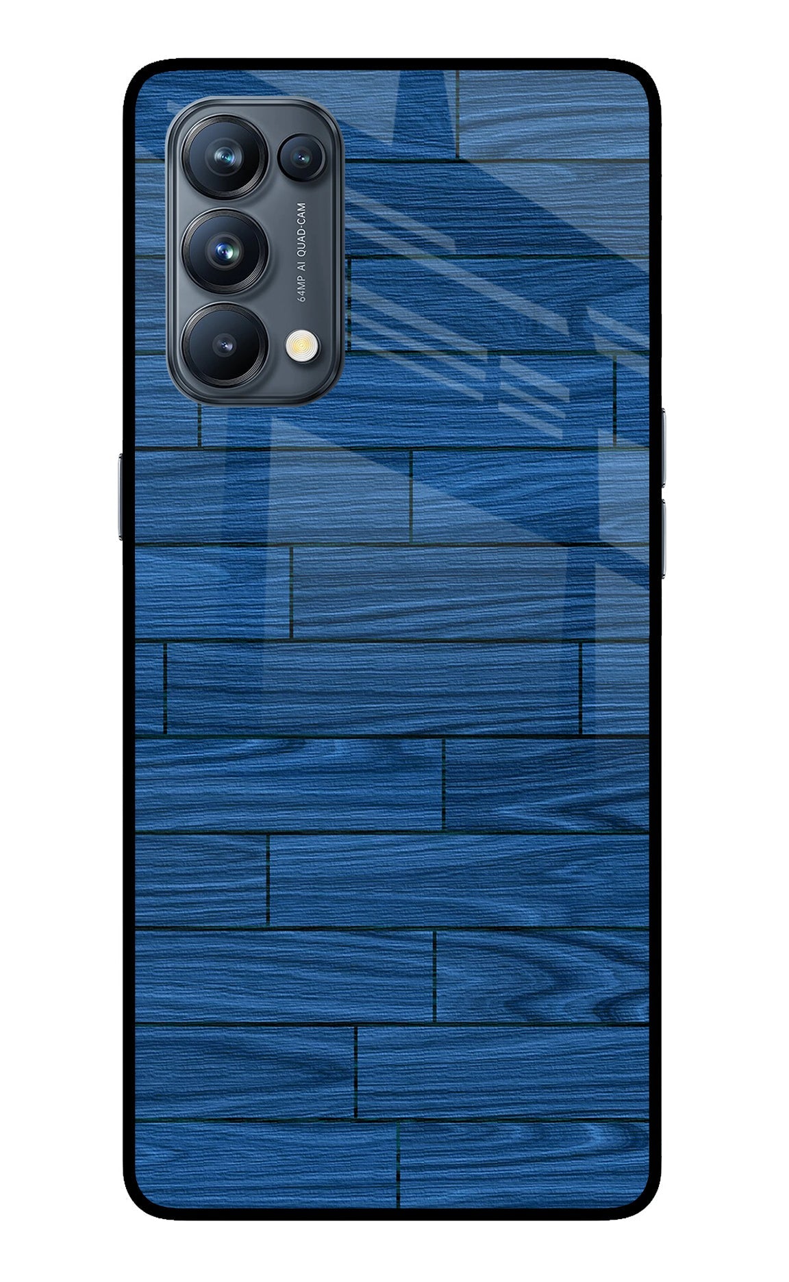 Wooden Texture Oppo Reno5 Pro 5G Back Cover