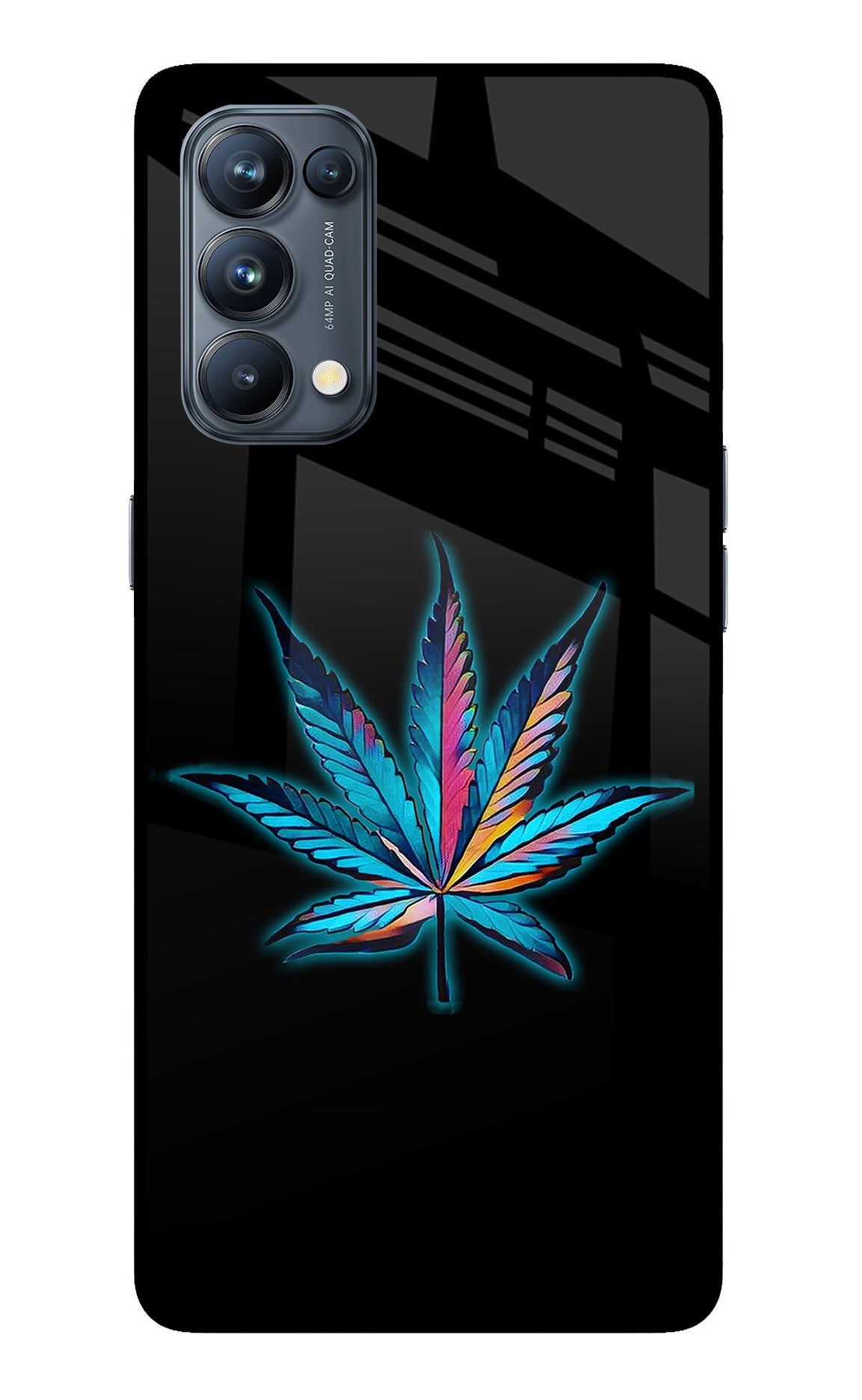 Weed Oppo Reno5 Pro 5G Back Cover