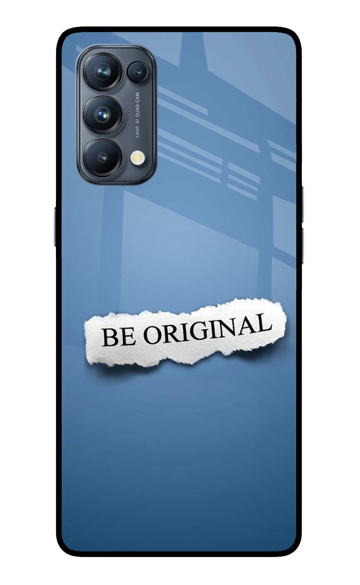 Be Original Oppo Reno5 Pro 5G Glass Case Back Cover by Casekaro