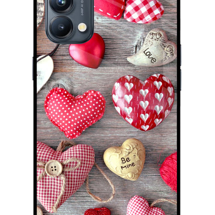 Love Wallpaper Oppo Reno5 Pro 5G Glass Case Back Cover by Casekaro