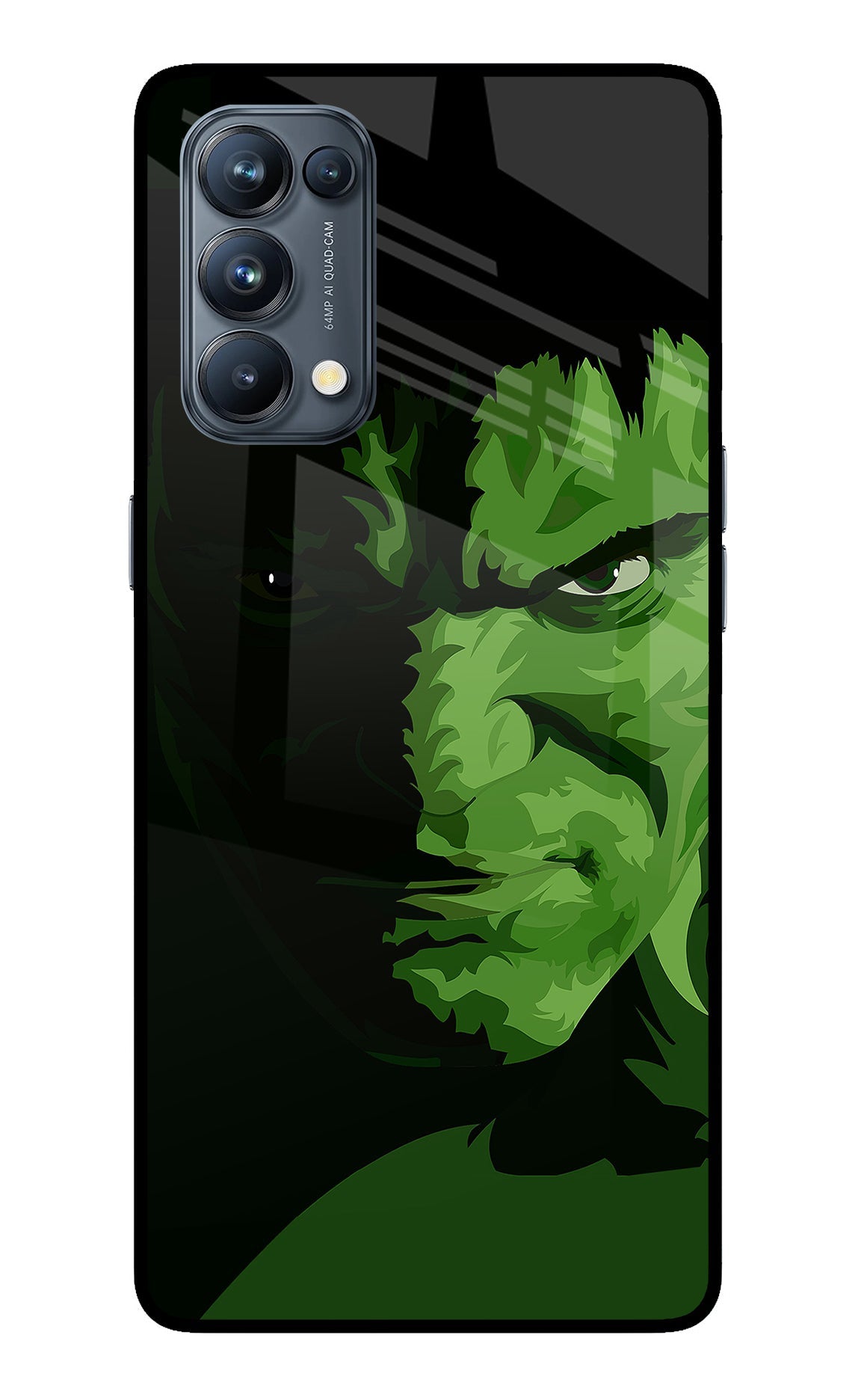 HULK Oppo Reno5 Pro 5G Glass Case