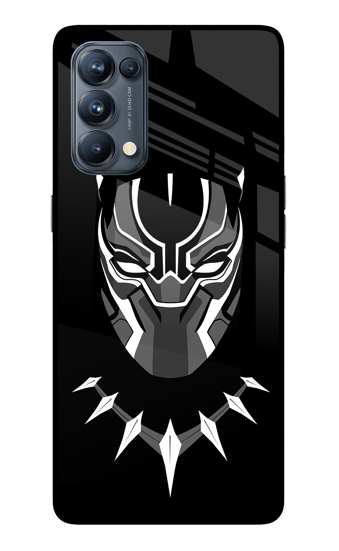 Black Panther Oppo Reno5 Pro 5G Back Cover