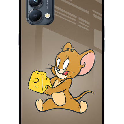 Jerry Oppo Reno5 Pro 5G Glass Case Back Cover by Casekaro