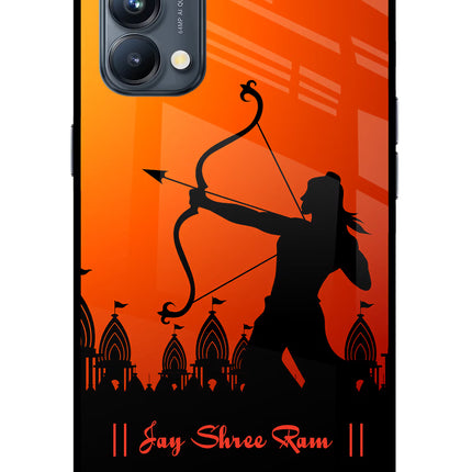 Lord Ram - 4 Oppo Reno5 Pro 5G Glass Case Back Cover by Casekaro
