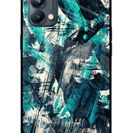 Artwork Oppo Reno5 Pro 5G Glass Case Back Cover by Casekaro