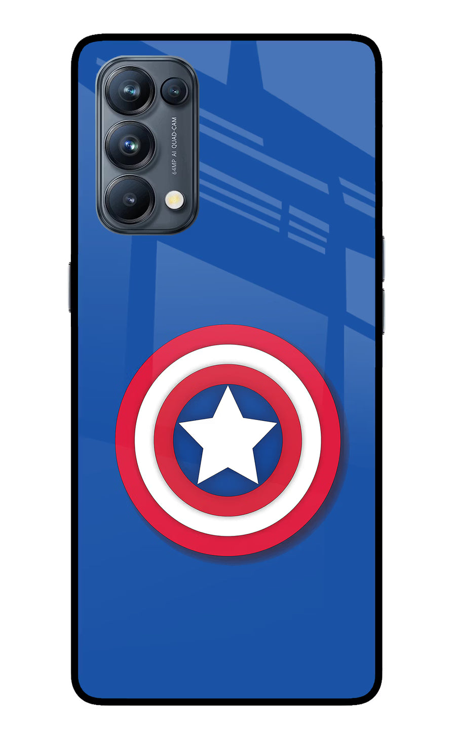 Shield Oppo Reno5 Pro 5G Back Cover, Glass case