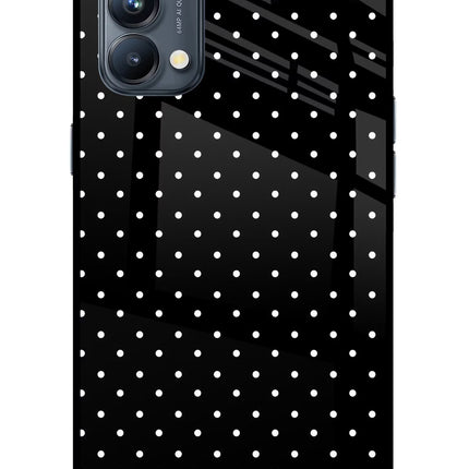 White Dots Oppo Reno5 Pro 5G Glass Case