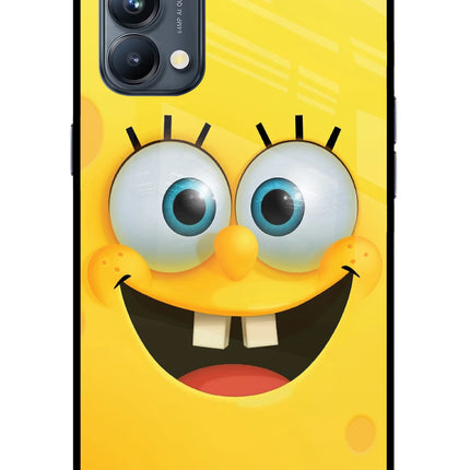 Sponge 1 Oppo Reno5 Pro 5G Glass Case Back Cover by Casekaro