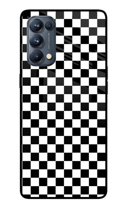 Chess Board Oppo Reno5 Pro 5G Glass Case