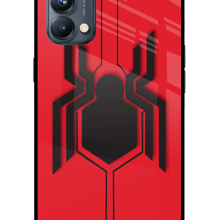 Spider Oppo Reno5 Pro 5G Glass Case Back Cover by Casekaro