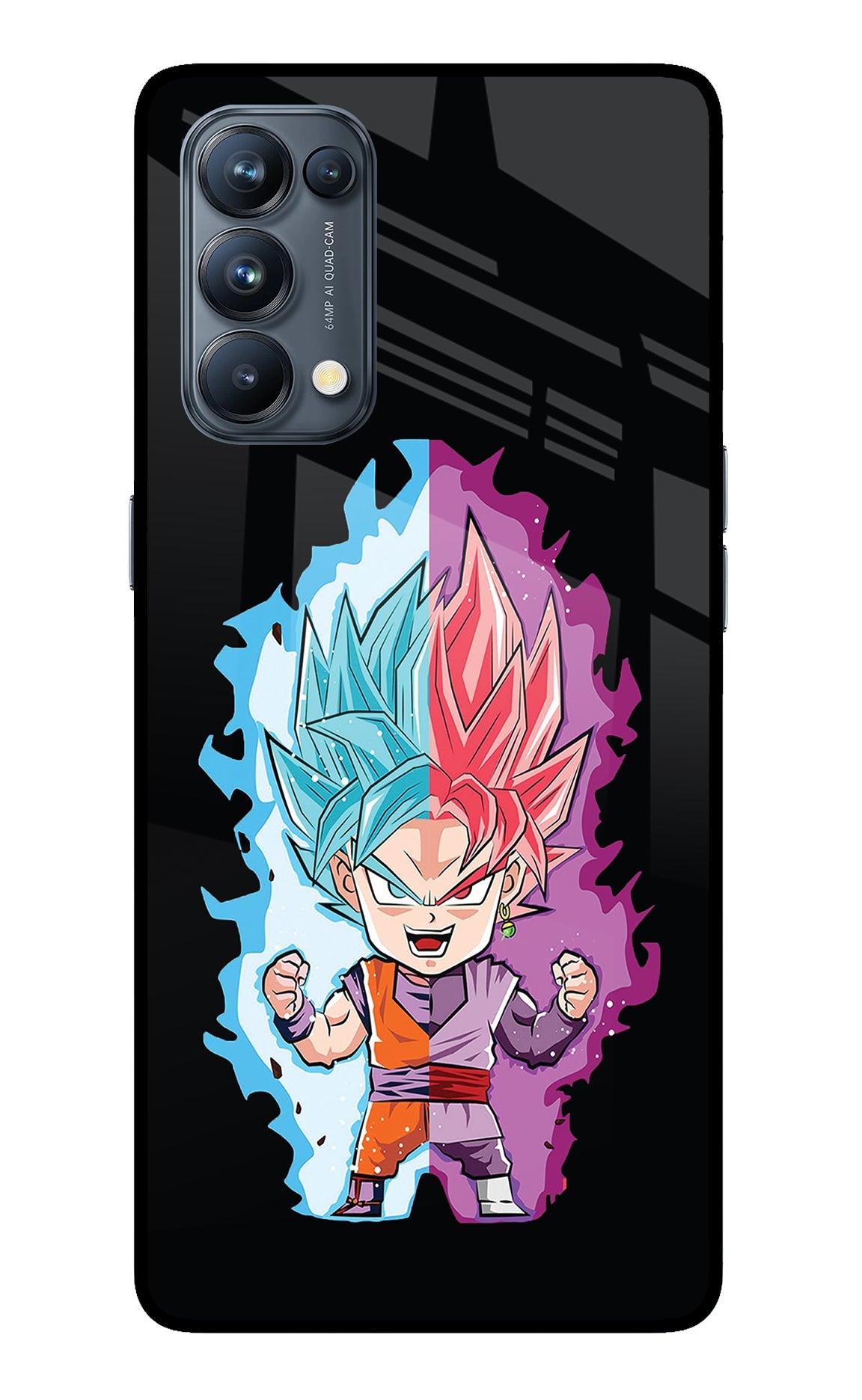 Chota Goku Oppo Reno5 Pro 5G Glass Case