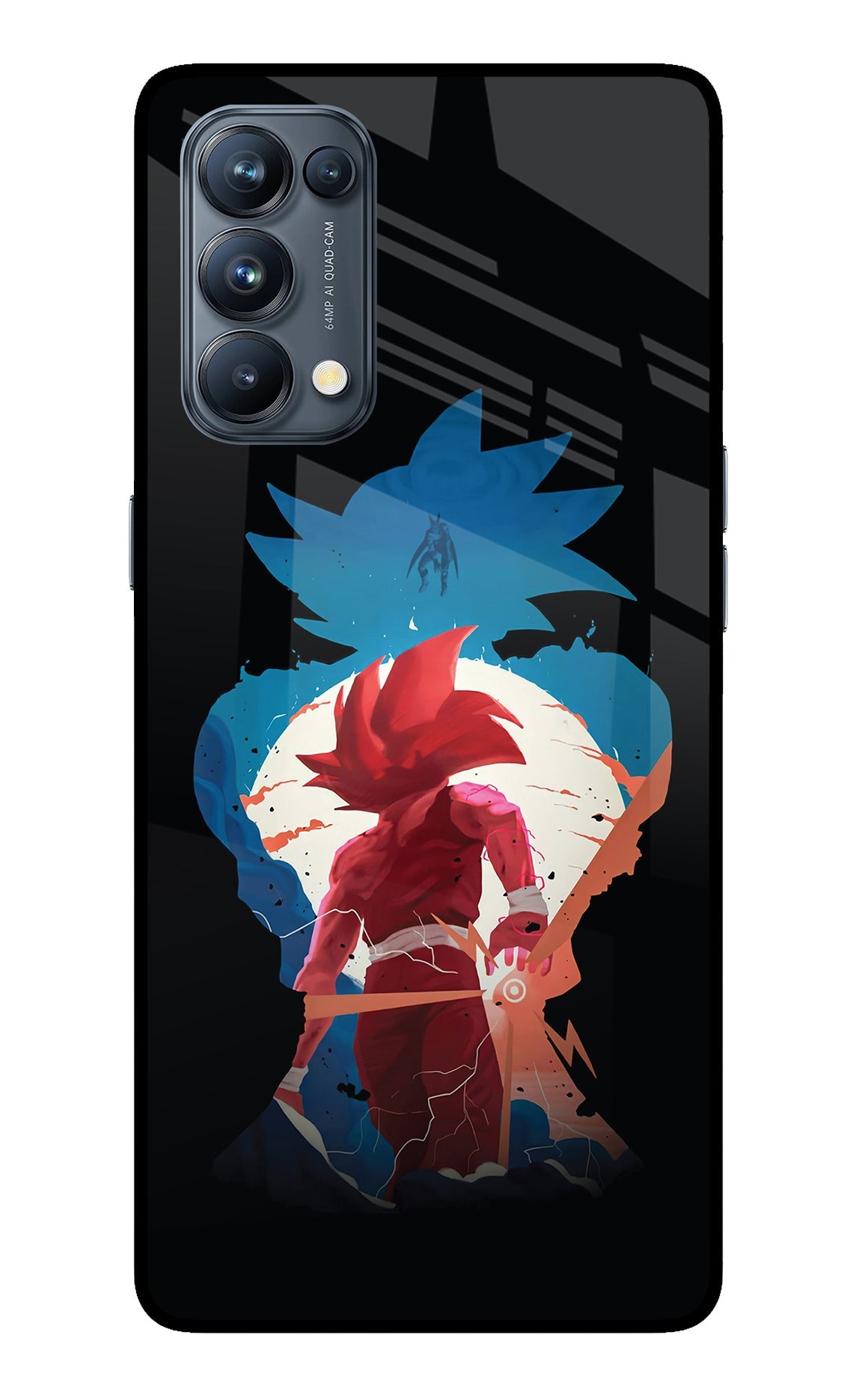 Goku Oppo Reno5 Pro 5G Glass Case