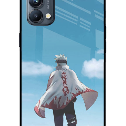 Kakashi Oppo Reno5 Pro 5G Glass Case Back Cover by Casekaro